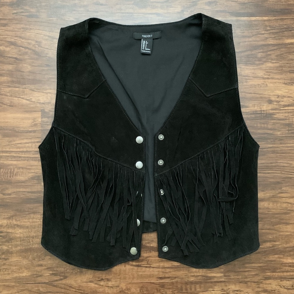 Suede Vest